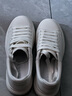 百丽撞色小白鞋男秋季牛皮舒适厚底休闲板鞋A1160CM3 静谧白  38 实拍图
