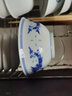 景德镇（jdz）陶瓷家用中式吃饭碗套装青花玲珑白瓷餐具可微波炉烤箱乔迁送礼品 【升级高端礼盒】孔雀饭碗*6 实拍图