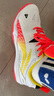 李宁（LI-NING）乒乓球鞋羽毛球鞋鹰眼2.0国家队比赛训练鞋 白/荧光果红 42  实拍图