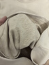 La Chapelle Sport拉夏贝尔加厚打底衫女秋冬季羊毛蚕丝亲肤舒适半高领长袖内搭女装 浅米色 S /155(推荐80-100斤) 实拍图