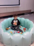 KOOCOOL充气海洋球池儿童室内宝宝围栏游泳池婴儿池玩具池 绿色120cm【自动】（球池套餐） 晒单实拍图