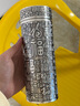 莉翠行 银杯子999足银刻字保健杯浮雕内外足银水杯银茶杯保温杯礼品直筒 百福 136克 实拍图