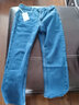 AEMAPE苹果纯棉牛仔裤男厚款加绒宽松高腰深裆直筒爸爸装无弹中老年男裤 深蓝色 纯棉秋冬厚款 34 码 裤围2尺7 实拍图