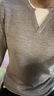 森马（Semir）森马毛衣女短款假两件含羊毛针织衫24冬新款保暖内搭109724107015 实拍图