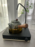 茶小南自动上水抽水一体式电陶炉煮茶泡茶专用小型家用静音烧水壶 J18黑 实拍图