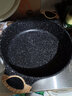 铿锵汤锅不粘锅麦饭石家用火锅锅双耳煮肉锅燃气炉电磁炉火锅专用锅 浅汤锅【麦饭石28cm】 28cm 实拍图