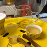 特厚耐热可煮茶公道杯加厚玻璃公杯茶漏套装侧把大容量茶器分茶杯 【可明火】450ML龙胆+304茶漏 实拍图