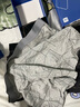 海澜之家（HLA）男士内裤男纯棉抗菌透气平角裤头男内裤无痕四角裤衩礼盒3条装 纯棉3A抗菌-深灰/浅灰/黑色 3条 3XL -185/110(170-190斤) 实拍图