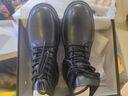 百丽黑曜石勇士厚底休闲加绒靴子户外工装马丁靴A1764DD4 黑单里 44 实拍图