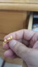 赛菲尔赛菲尔黄金耳钉郁金香花朵立体金耳饰 一对耳钉 1.92克  晒单实拍图