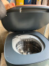 松下（Panasonic）小欢洗Plus 1公斤迷你洗衣机 母婴专用 贴身衣物 95°高温煮洗除菌螨 宠肌洗系列XQB10-A10L 实拍图