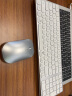 云墨（YUNMO） 无线蓝牙键盘鼠标套装双模可充电式超薄低音台式电脑笔记本办公家用便携剪刀脚通用 KM920太空银键鼠套装(2.4G无线+蓝牙三模) 实拍图