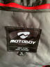 MOTOBOY骑行服男摩托车衣服冬赛车机车服套装骑行裤防风防水防摔摩旅四季 J07上衣白灰 XL 实拍图