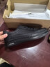 海澜之家（HLA）男鞋舒适百搭休闲皮鞋子男款板鞋HAABXM1EBH224 黑色44 实拍图