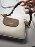 慕昂 质感洋气小包包女2025新款潮流单肩腋下包简约百搭ins斜挎小方包 白配卡其 实拍图
