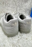 adidas「面包鞋」COURTIC麂皮运动板鞋男女阿迪达斯官方三叶草 浅绿/奶油白 36.5(225mm) 晒单实拍图