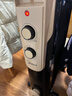 美的（Midea）【超级单品】13片电热油汀取暖器家用电暖器加湿电暖气片加热器全屋升温大面积烤火炉 NY2513-16JW 实拍图