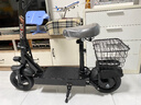 永久电动滑板车便携两轮代步车电瓶车迷你小型代驾折叠电动车锂电池 48V黑/85-105KM/旗舰版强动力 实拍图