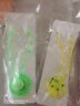 新款儿童发光项链礼品幼儿园礼物公主七彩吊坠闪光玩具夜市热卖 发光珠子项链【3个装随机图案】 实拍图