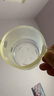 taoqibaby婴儿学饮杯硅胶儿童敞口饮水杯宝宝牛奶杯双耳水杯150ml 实拍图