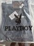 花花公子（PLAYBOY）牛仔裤男秋冬季裤子男士休闲裤韩版直筒宽松弹力潮牌男裤 蓝灰 32 实拍图