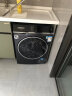 西门子（SIEMENS）10KG大容量变频滚筒单洗洗衣机全自动家用 iQ500系列 超氧空气洗 家居互联 WM14U7B1HW 实拍图