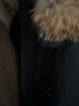 杰克·琼斯（JACK&JONES）冬季新款羽绒服长款三防保暖宽松休闲户外连帽外套男装 黑色-E41 175/96A/M 晒单实拍图