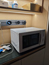 美的（Midea）快捷微波炉 家用小型 360°转盘加热 旋钮操控 易洁内胆（M1-L213B） 实拍图