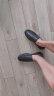 红蜻蜓休闲鞋男春夏季透气软底商务一脚蹬男士休闲鞋皮鞋 WTA7423棕色40 实拍图