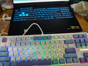 新盟M87PROV2无线机械键盘三模有线蓝牙静音轴客制化全键热插拔gasket侧刻电竞游戏办公电脑笔记本专用 星光白-三模-RGB热插拔-水蜜桃V3轴 87键 实拍图