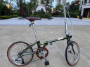 大行（DAHON）D10折叠自行车20英寸10速成人复古休闲运动自行车HAC003 橄榄绿 晒单实拍图