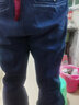 恒源祥牛仔裤男加绒加厚秋冬季宽松百搭耐磨长裤商务休闲裤弹力直筒裤子 中兰 加绒 33 【建议140-150斤】 实拍图