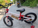 永久（FOREVER）自行车儿童单车小孩学生山地车宝宝脚踏车16寸可拆辅助轮红色 实拍图