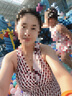 亦美珊高级感泳衣女2025年新款爆款连体微胖遮肉大码海边沙滩裙度假温泉 实拍图