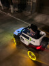 韦尼坦克300儿童车儿童电动车四轮可坐儿童车四轮儿童玩具车越野车 至尊灰|12A电池+皮座+发光轮礼包 实拍图