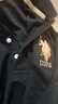 U.S. POLO ASSN.保罗polo衫男秋季商务休闲t恤男纯色百搭上衣男装 经典黑 2XL  实拍图