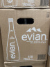 依云（evian）法国原装进口依云矿泉水饮用水天然弱碱水 750ml*12玻璃瓶整箱 实拍图