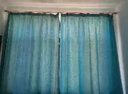 阿黎窗帘家用遮光帘挂钩式免打孔全遮光布成品遮阳窗帘宽1.5米高2.0米 实拍图