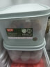 禧天龙保鲜盒抗菌冰箱保鲜盒塑料储物盒密封盒生鲜蔬菜水果冷藏冷冻盒 抗菌-手环软盖4.3L两个装 晒单实拍图