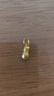 六福珠宝足金好事花生黄金吊坠女款挂坠不含项链送礼 计价 L01GTBP0007 0.90克(含工费90元) 实拍图