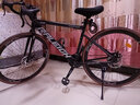 兰令（RALEIGH）公路车自行车700C铝合金油碟刹车变速竞速赛车学生成人男士通勤 幻影700C 绅士黑 轻量化车架 24速 定位指拨 线碟 弯把铝架 实拍图