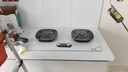 华帝（VATTI）【AG白色玻璃面板+双定时】国家补贴燃气灶天然气嵌入式5.2kW猛火70%热效率煤气炉灶具灶台i10308W 实拍图