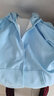 真维斯（JEANSWEST）外套女连帽开衫卫衣女装春秋冬季新款宽松休闲潮流韩版学生上衣服 薄款 天蓝 纯色 M 实拍图