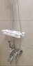 京世威登淋浴套装家用卫浴增压淋浴器洗澡喷头沐浴花洒手持暗装花洒全套 4挡家庭版（银色） 实拍图