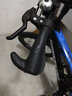百士盾儿童自行车山地单车6-16岁以上学生减震双碟刹越野中小男女孩赛车 旗舰版7速【辐条轮】黑蓝色 18寸丨适身高115-135丨 实拍图