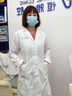 尊嘉白大褂长袖医生服白大衣夏季短袖实验服长款美容院师护士工作服 纯白无腰带（女款长袖） 如需加字  请一定拍此款备注尺码 实拍图