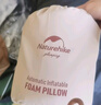 NatureHike 挪客3D舒适海绵枕头 户外露营午睡易收纳充气枕自动便携式旅行枕 弗林特灰套餐(充气枕+枕套) 实拍图