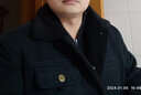 JEEP SPIRIT男士棉衣男休闲加厚外套冬装新款男大码宽松棉服加绒夹克男 深蓝色 2XL 实拍图