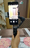 浩瀚V3 落地支架套装 手机云台稳定器 手持云台三轴防抖可折叠延长自拍杆vlog神器 黑色款 实拍图