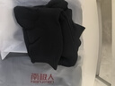 雅鹿袜子男士中筒袜纯色防脱透气吸汗四季休闲男潮袜诸暨袜子黑 黑中筒- 20双 实拍图